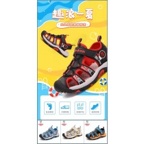 FB3545 巴布豆夏季新款中大童包頭涼鞋