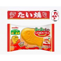 KKS230267  日本 Meito名糖 鯛魚燒造型餅 檸檬紅茶風味